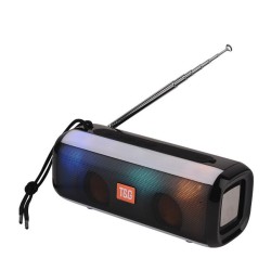 SPEAKER PORTABLE WIRELESS TG-144 AUX/USB/MEMORY CARD BLACK SPEAKER PORTABLE WIRELESS TG-144 AUX/USB/MEMORY CARD BLACK